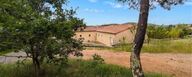 Vue façade avant maison à vendre Lachapelle sous Aubenas Ardèche